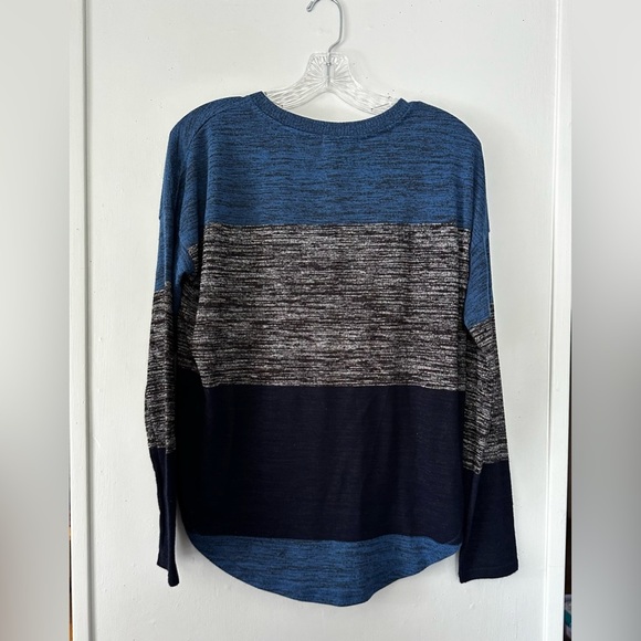 Rag & Bone Colorblock Long Sleeve Knit Top Size Small - Picture 3 of 3